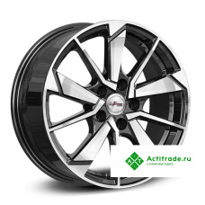 IFree Зиплайн R16/6.5J PCD 5x110 ET 46 ЦО 67,1 черный с полированной лицевой поверхностью [736813]