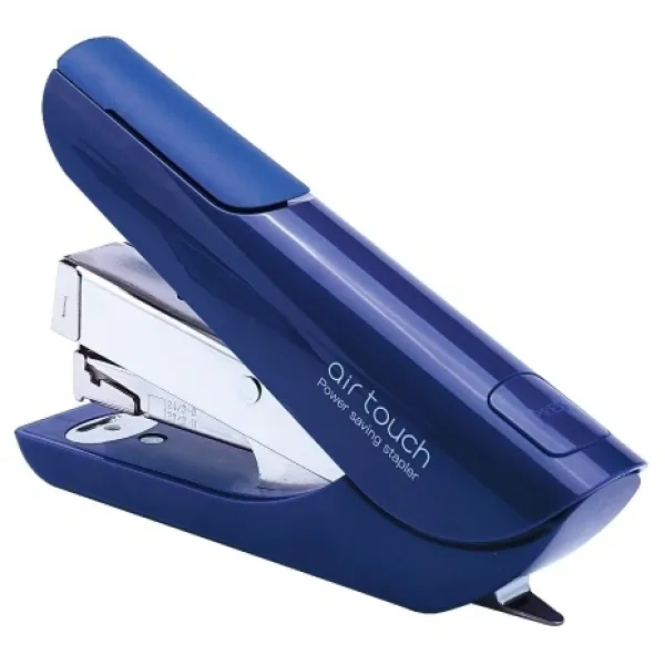 Степлер Kw-Trio 0556A-BLU (тип скоб: 24/6; 24/8; 26/6; 26/8, пластик, вместимость 100 скоб, одновременно скрепляемых 40 листов, глубина прошивки 58мм)