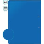 Папка с зажимом Buro ECB04PBLUE (зажимов 1, A4, пластик, толщина пластика 0,5мм, синий)