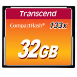 Карта памяти CF 32Гб Transcend (50Мб/с, 133x, UHS-I)