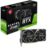 Видеокарта GeForce RTX 3050 1555МГц 8Гб MSI VENTUS OC (GDDR6, 128бит, 1xDVI, 1xHDMI, 1xDP)