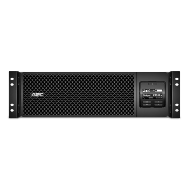ИБП APC Smart-UPS SRT 5000VA RM 230V (с двойным преобразованием, 5000ВА, 4500Вт, 6xIEC 320 C13 (компьютерный))