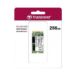 Жесткий диск SSD 256Гб Transcend MTS430 (2242, 530/400 Мб/с, 70000 IOPS, SATA 3Гбит/с, для ноутбука и настольного компьютера)