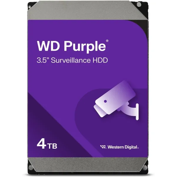 Жесткий диск HDD 4Тб Western Digital Purple (3.5