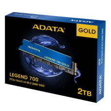 Жесткий диск SSD 2Тб ADATA Legend (M.2 2280, 2000/1600 Мб/с, 280000 IOPS, PCI-E GEN3 X4) [SLEG-700G-2TCS-S48]