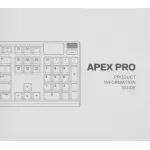 Игровая клавиатура Steelseries Apex Pro Black USB ( механическая, 106кл)