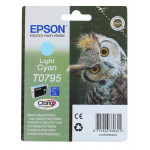 Чернильный картридж Epson C13T07954010 (светло-голубой; 11,1стр; 11мл; P50, PX660)