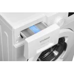 Стиральная машина Hyundai WME6004(фронтальная узкая, класс стирки/отжима/э.потребления: A/C/A+++ , макс: 6кг, 1000 об/мин, инвертер, защита: частичная, 59.5x85x39см, белый)