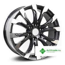 RST R022 R20/8J PCD 6x139,7 ET 31 ЦО 77,8 черный с полированной лицевой поверхностью