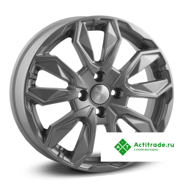 Скад Сочи R16/6J PCD 5x114,3 ET 43 ЦО 67,1 серый глянцевый