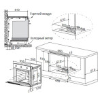 Духовой шкаф Maunfeld EOGC604B