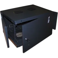Шкаф коммутационный настенный Lanmaster TWT-CBWNM-9U-6X6-BK (9U, 550x494x600мм, IP20, 60кг) [TWT-CBWNM-9U-6X6-BK]