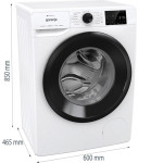 Стиральная машина Gorenje WPNEI82SBSWIFI/C(класс: A+++, узкая 60x85x46.5см, фронтальная, макс:8кг, 1200об/мин, защита от протечек, белый)