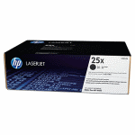 Тонер-картридж HP 25X (черный; 40000стр; LJ M830z, M806x+, M830z, M806dn, M806x)