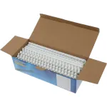 Пружина пластиковая Office Kit BP2031 (12мм, A4, белый, круглая)