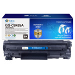 Тонер-картридж G&G GG-CB435A UNIVERSAL (черный; 2000стр; P1005, 1006, 1505, M1120, Canon MF3010, 4410, 4412, 4420n, HP М1522, P1102, 1214, M1132, 1212nf, 1217nfw, 1218nfs, P1560, 1566, 1606, M1536dnf;Canon D520, 530, 550, MF4450, 4452, 4550d, 4570, 4770n,