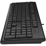 Клавиатура A4Tech KR-83 Black PS/2 (классическая мембранная, 104кл)