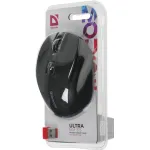 Мышь DEFENDER Ultra MM-315 Black USB (радиоканал, 1600dpi)