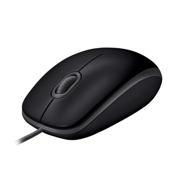 Мышь Logitech B100 Black USB (кнопок 3, 1000dpi)