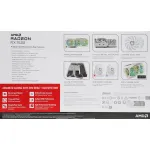 Видеокарта Radeon RX 7600 2320МГц 8Гб ASRock (GDDR6, 128бит, 1xHDMI, 3xDP)