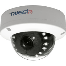 Камера видеонаблюдения Trassir TR-D2D5 (IP, купольная, уличная, 2Мп, 2.8-2.8мм, 1920x1080, 25кадр/с, 98°) [TR-D2D5]