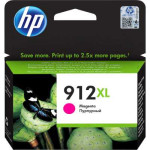 Чернильный картридж HP 912 (пурпурный; 825стр; OfficeJet 801x, 802x)