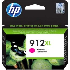 Чернильный картридж HP 912 (пурпурный; 825стр; OfficeJet 801x, 802x)