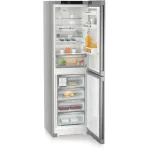 Холодильник Liebherr CNsfc 573i (No Frost, A++, 2-камерный, объем 370:235л, инверторный компрессор, 600x2 015x675см, серебристый)