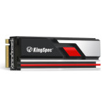 Жесткий диск SSD 1Тб KingSpec (M.2, 7400/6600 Мб/с, 610000 IOPS, PCI-E, для ноутбука и настольного компьютера)