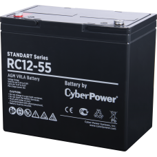 Батарея CyberPower RC 12-55 (12В, 51,5Ач) [RC 12-55]