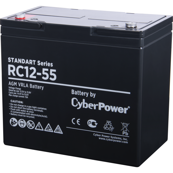 Батарея CyberPower RC 12-55 (12В, 51,5Ач)