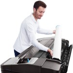 Плоттер HP DesignJet T1700 (W6B55A) (струйная, A0, 128Мб, RJ-45)