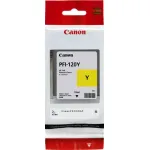 Чернильный картридж Canon PFI-120Y (желтый; 130стр; 130мл; imagePROGRAF TM-200, 205)