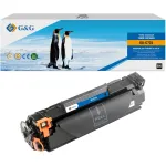 Тонер-картридж G&G GG-C725 (черный; 1600стр; imageCLASS MF3010 MFP, LBP-6000, 6000B, 6020, 6020B, MF-3010, LJ P1102, 1102w Pro M1130, 1212)