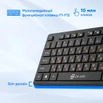 Клавиатура Oklick 520M2U Black USB (классическая мембранная, 104кл)