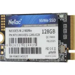 Жесткий диск SSD 128Гб Netac N930ES (2242, 970/635 Мб/с, 130000 IOPS, PCI-E, для ноутбука и настольного компьютера)