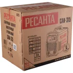 Сварочный аппарат РЕСАНТА САИ-315 (323-437В, инвертор, ММА DC, 20-315A, 9,5кВт)