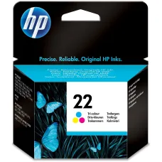 Чернильный картридж HP 22 (многоцветный; 165стр; DJ 3920, 3940, PSC 1410) [C9352AE]