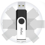 Накопитель USB Netac NT03U505N-256G-30BK