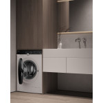 Стиральная машина Weissgauff WM 4027 Inverter Steam(59.5x85x40см, фронтальная, макс:7кг, 1200об/мин, защита от протечек, белый)