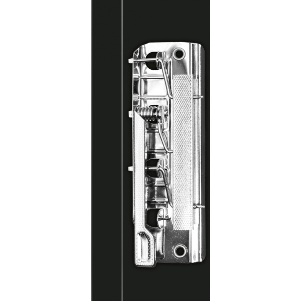Бюрократ -PZ05CBLCK (зажимов 1, A4, пластик, толщина пластика 0,5мм, торцевая наклейка, черный)