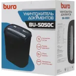 Уничтожитель бумаг BURO Home BU-S050C