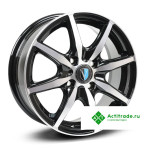Venti 1515 R15/6J PCD 4x100 ET 48 ЦО 54,1 черный с полированной лицевой поверхностью