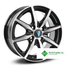 Venti 1515 R15/6J PCD 4x100 ET 48 ЦО 54,1 черный с полированной лицевой поверхностью