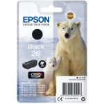 Картридж Epson C13T26014012 (черный; 220стр; XP-600, 700, 800)