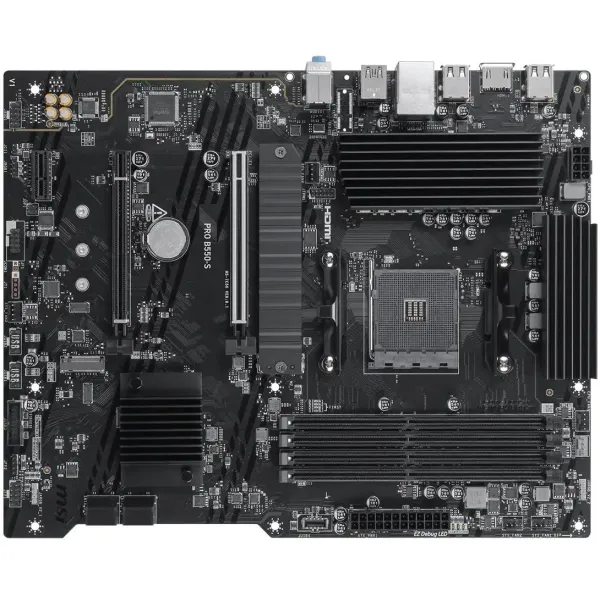 Материнская плата MSI PRO B550-S (AM4, 4x, ATX, RAID SATA: 0,1,10)