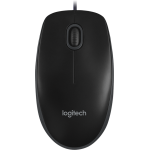 Мышь Logitech B100 Black USB (кнопок 3, 800dpi)