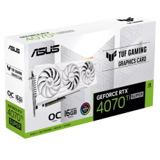 Видеокарта GeForce RTX 4070TI Super 2640МГц 12Гб ASUS TUF Gaming OC (PCI-E 4.0, GDDR6X, 256бит, 2xHDMI, 3xDP)