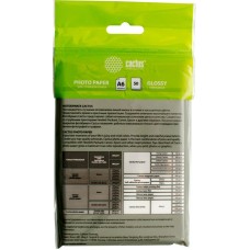 Фотобумага Cactus CS-GA618050ED (10x15, 180г/м2, для струйной печати, глянцевая, 50л) [CS-GA618050ED]