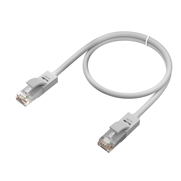 Greenconnect GCR-LNC03-1.0m (RJ45(m), RJ45(m), внутренний, 1м, 5E, 4пары, U/UTP, серый)
